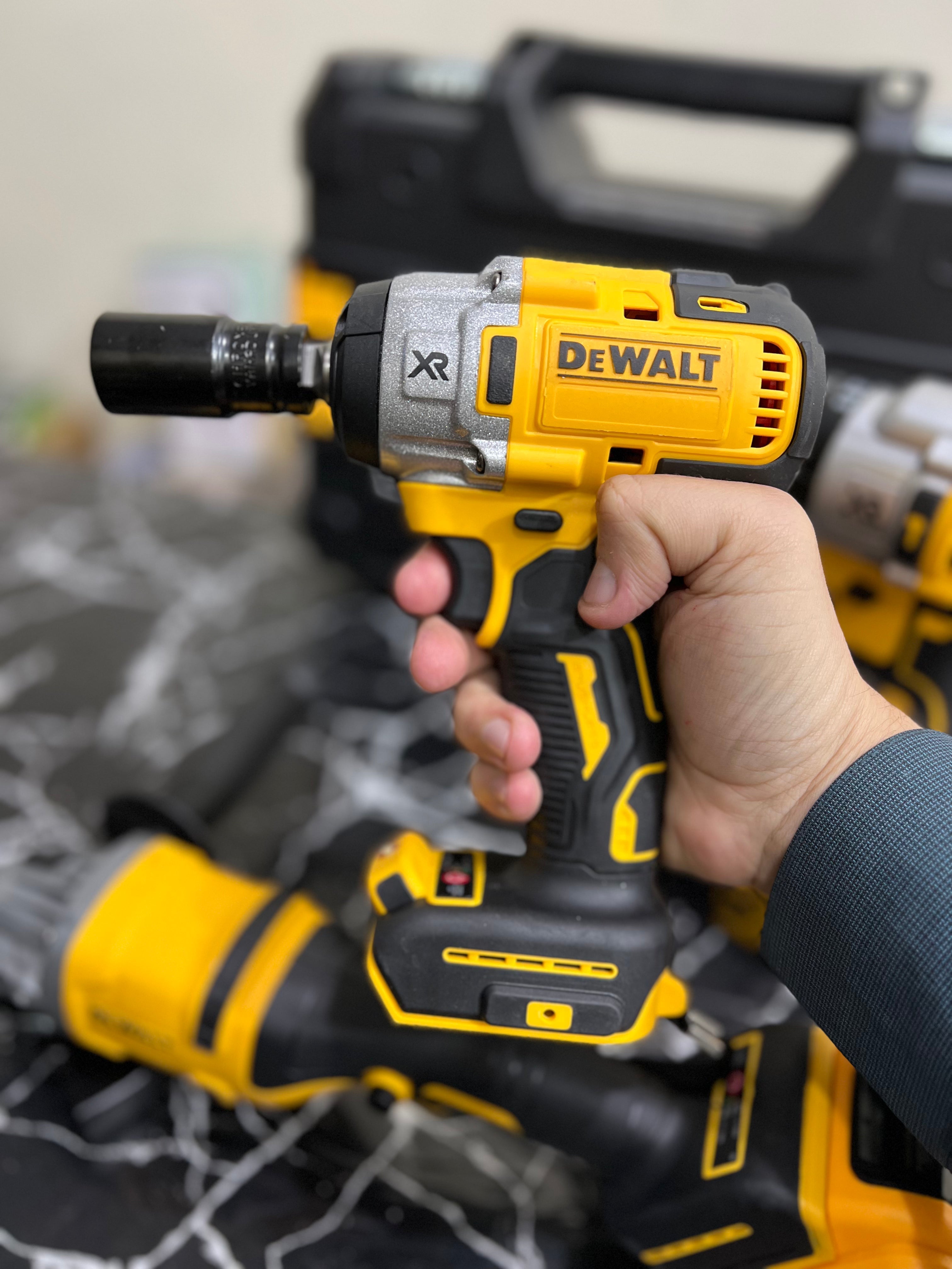 Original Dewalt 3 in 1 drill machine set