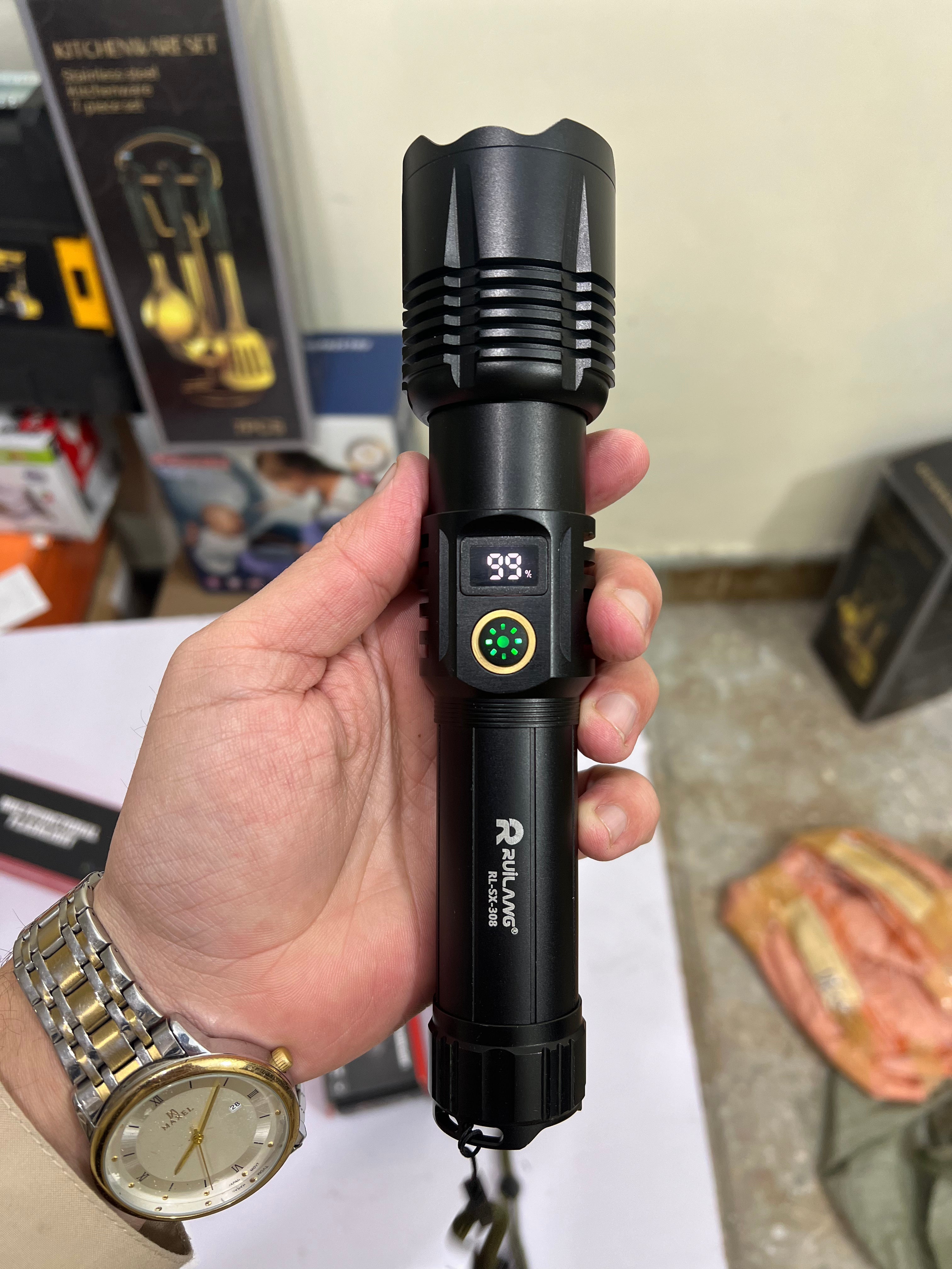 Original lot 1 km real range torch ( flash light)