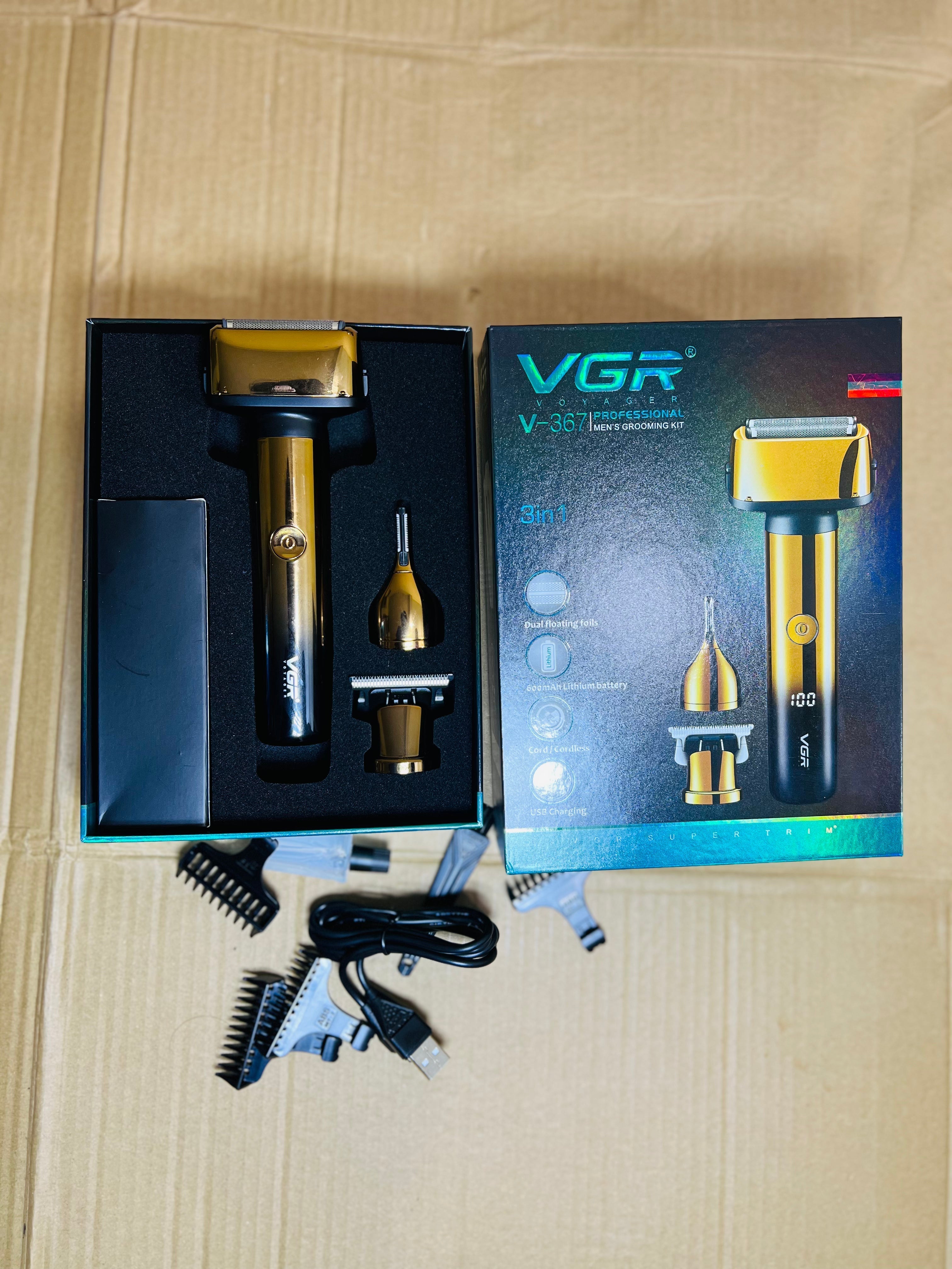 Lot imported VGR 3 in 1 grooming set