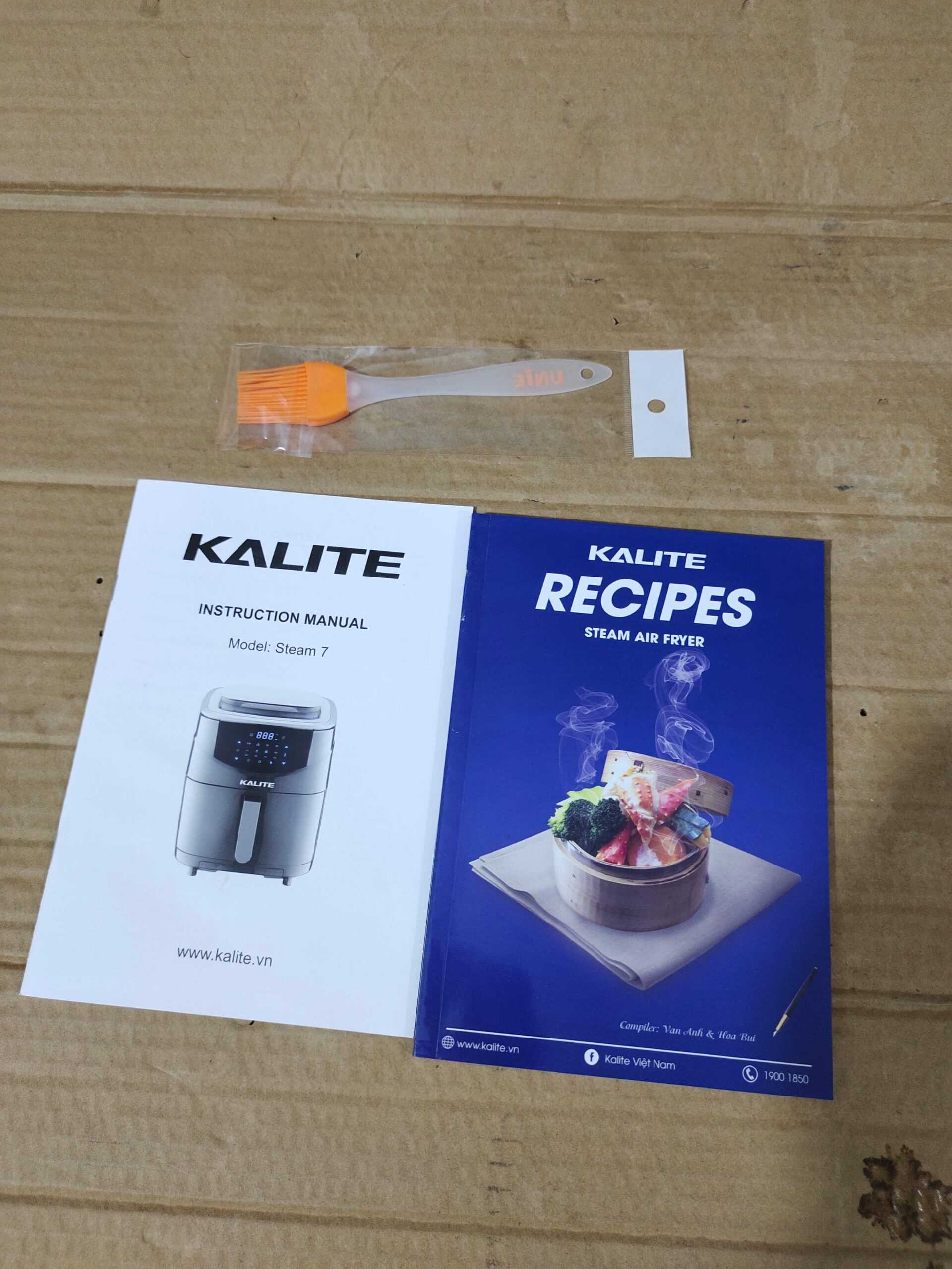 Lot Imported Kalite digital Steam air fryer